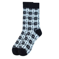 Music Note Premium Collection Novelty Socks (Mens)