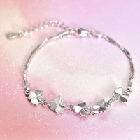 Bracelet Trèfle à Quatre Feuilles