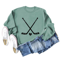 Sweat-shirt bâtons de hockey