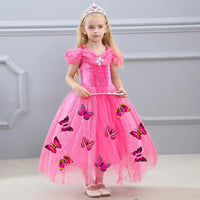 Robes de Costume de Princesse Papillon (Enfant)