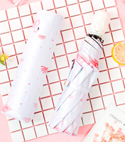 Flamingo Print Umbrellas