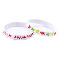 Autism Awareness Silicone Bands (50 PCs)
