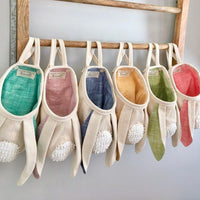 Fabric Bunny Ear Hanging Easter Bags