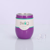 Taza de vino de acero inoxidable de 12 oz.