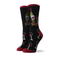 Calcetines de vino tinto
