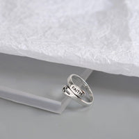 Bague Foi et Croix