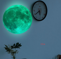 Glowing Moon Wall Decal