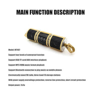 Motorcycle Bluetooth audio / radio / MP3 music player