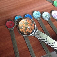 Dry Flower Gypsophila Ruler Bookmark