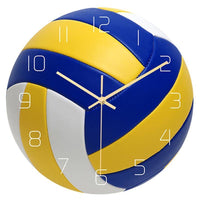 Sports Ball Silent Movement Wall Clocks