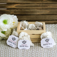 Thé de bain aux huiles essentielles - Ensemble de sachets jumeaux