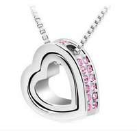 Nested Heart Necklace