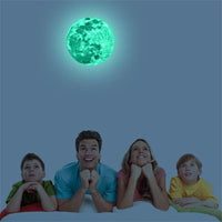 Glowing Moon Wall Decal