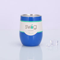 Taza de vino de acero inoxidable de 12 oz.