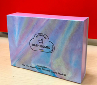 Bombes de bain nuage arc-en-ciel