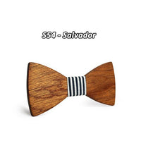 Noeuds Papillons en Bois (Enfant/Adulte)