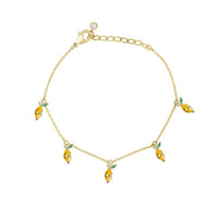 Bracelets à breloques fruits tropicaux