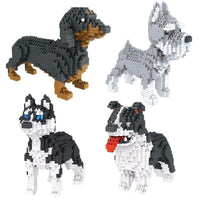 Micro Building Blocks Dogs