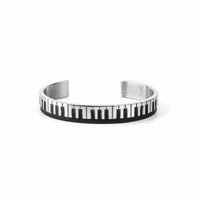 Piano Keys Cuff Bracelet