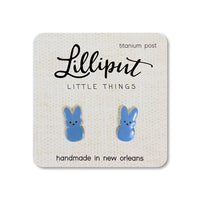 Marshmallow Easter Bunny Earrings