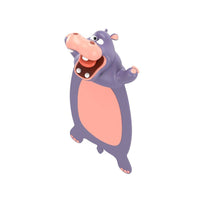 Marque-page 3D animal de dessin animé écrasé