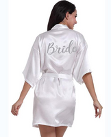 Satin Bride Robe