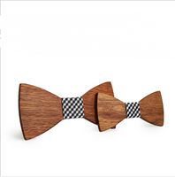 Noeuds Papillons en Bois (Enfant/Adulte)