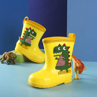 Botas de lluvia de dinosaurio de dibujos animados (niño)