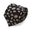 Corbata novedosa con estampado de fútbol