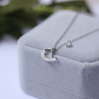 Collier petite baleine en argent Sterling S925, conception de Niche féminine