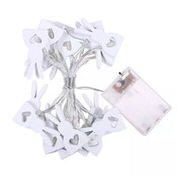 Creative LED Wood Love Rabbit String Lights