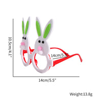 Creative Egg Bunny Easter Glasses Frame Dress Up
