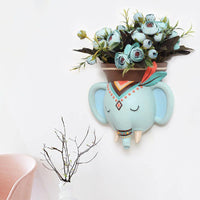 Tribal Woodland Animal Shape Wall Mounted Planters