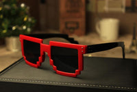 Gafas de sol estilo píxel