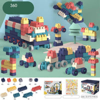 Large-particle Building Blocks For Children