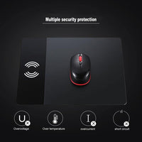 Wireless Charger Aluminum Mouse Pad