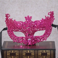 Glitter Lace Style Masquerade Masks
