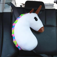 Unicorn Seatbelt Shoulder Pillow
