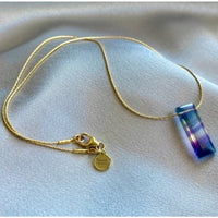 Collier de fluorite arc-en-ciel Tiana