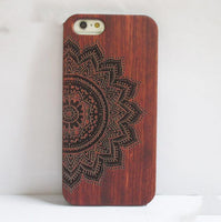 Engraved Wooden iPhone Cases