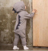 Dinosaur Hoodie Jumpsuit (Baby/Toddler)