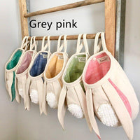 Fabric Bunny Ear Hanging Easter Bags