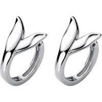 Boucles d'oreilles créoles queue de poisson sirène