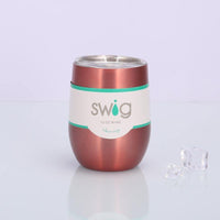 Taza de vino de acero inoxidable de 12 oz.