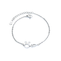 Pulsera de zanahoria conejito de diamantes