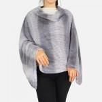 Faux Fur Poncho