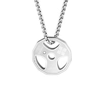 Collier de gymnastique de remise en forme en acier inoxydable