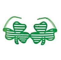 Ensemble de chaussettes rayées vertes avec bandeau trèfle irlandais