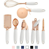 Rose Gold Stainless Steel Kitchen Tool Set (7 PCs)