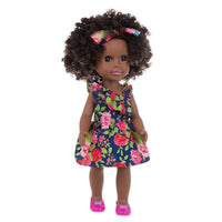 Realistic African American Girl Doll
